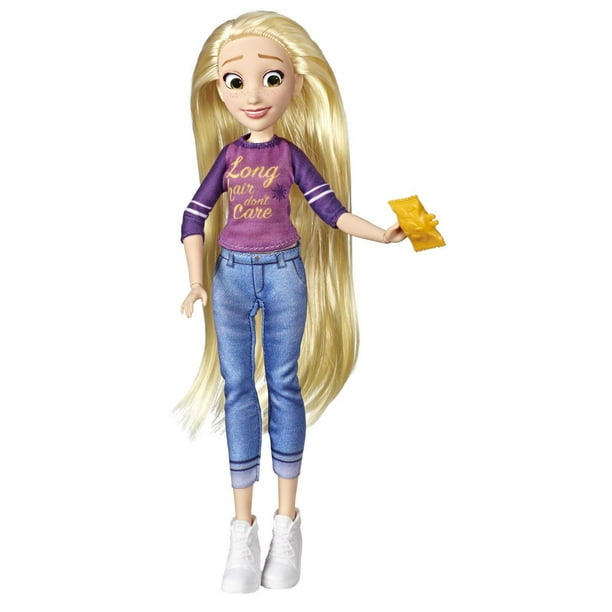 Disney Princess, poupée Mannequin Raiponce Longue Chevelure avec Cheveux de  45 cm, Jouet pour Filles à partir de 3 Ans : : Jeux et Jouets