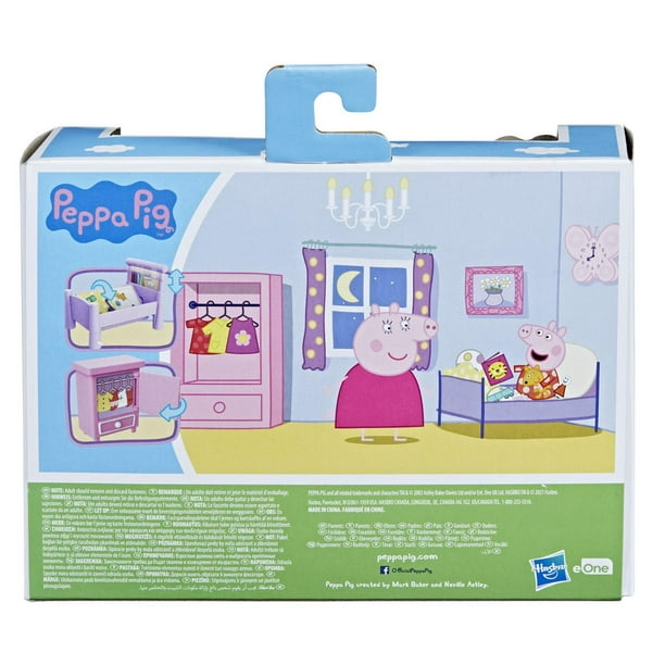 Peppa Pig L'anniversaire de Peppa, coffret de 2 figurines et accessoire -  Notre exclusivité