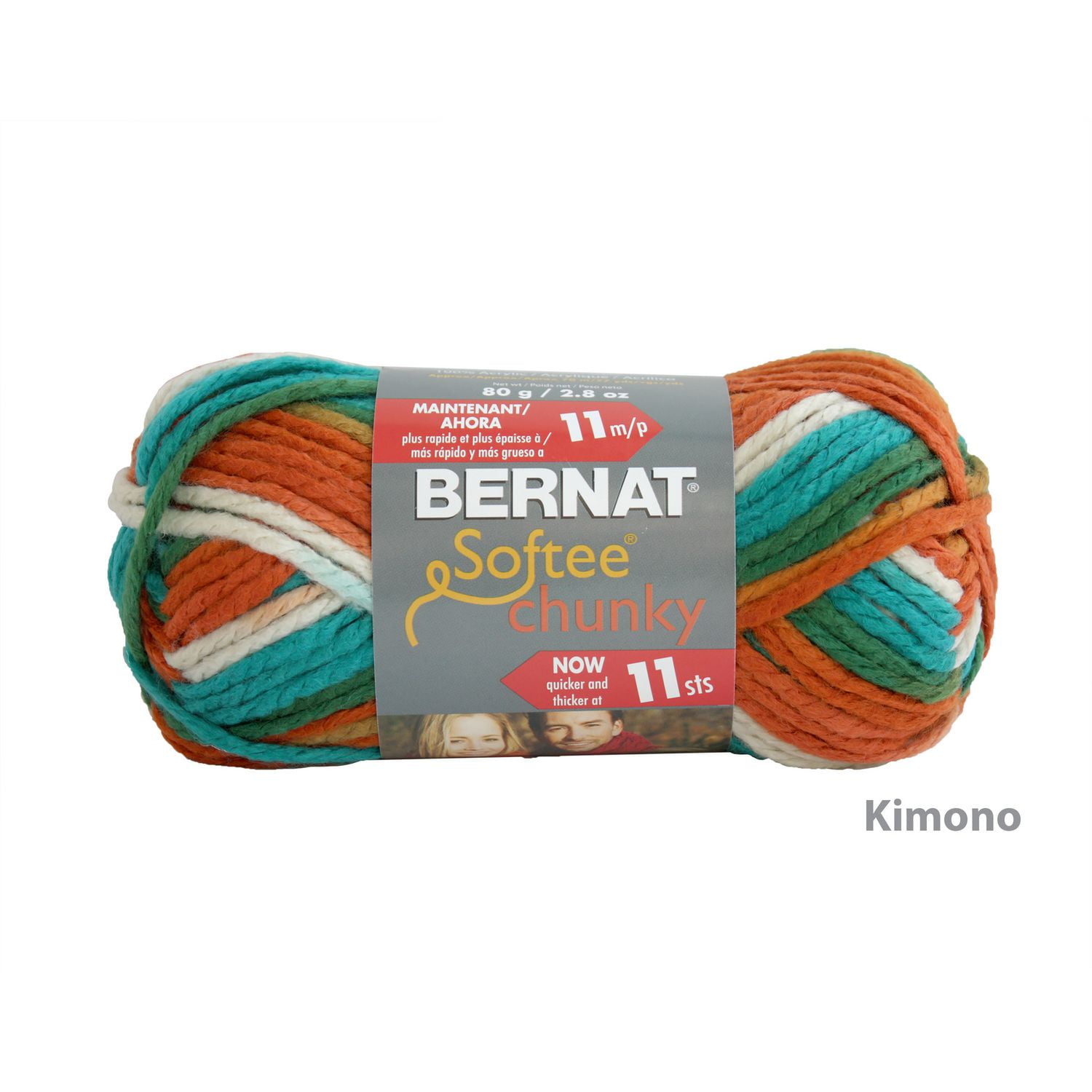 Bernat Softee Chunky Ombres Yarn (80 g/2.8 oz) Walmart Canada