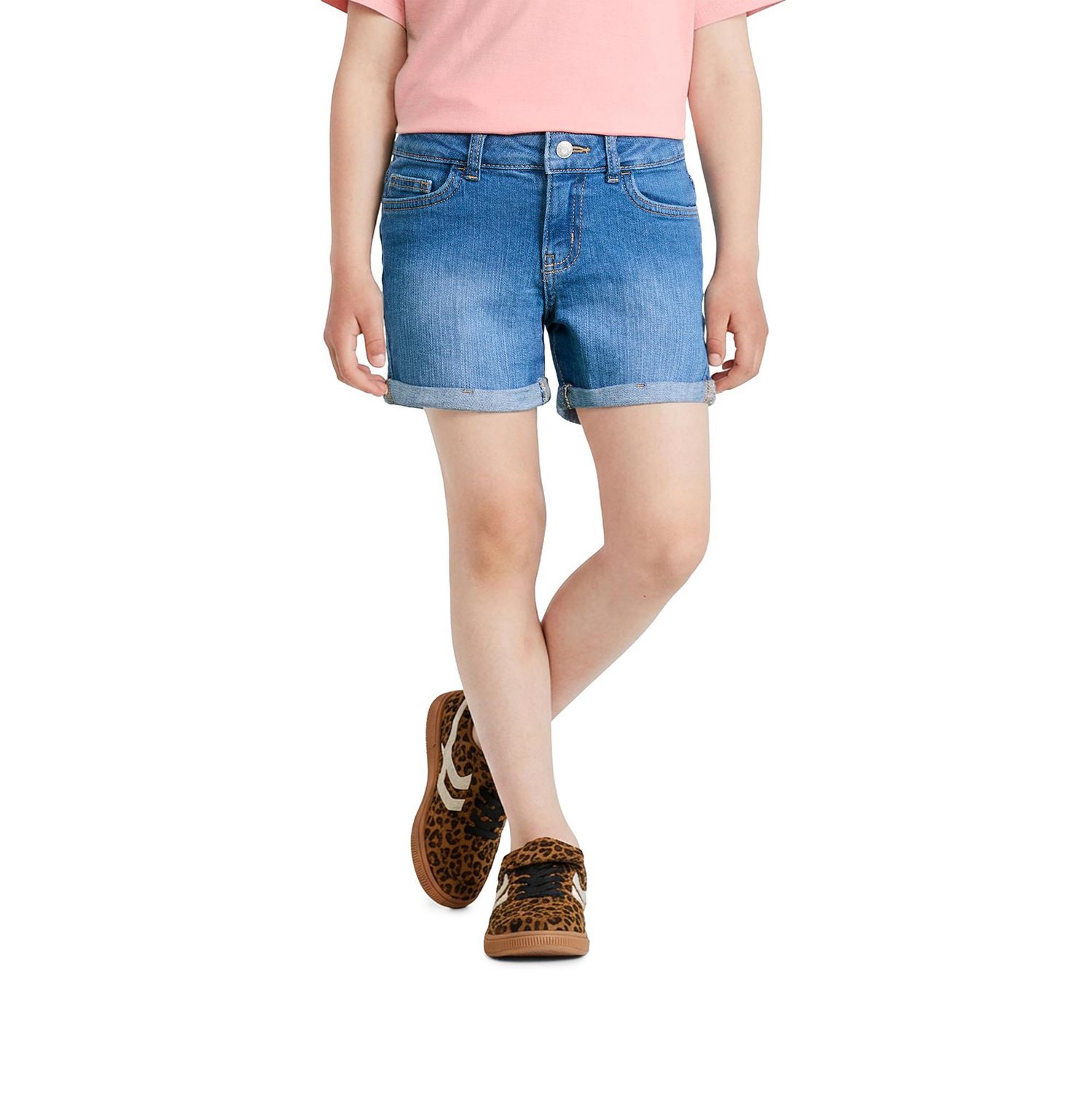 Short en denim mi-long George pour filles