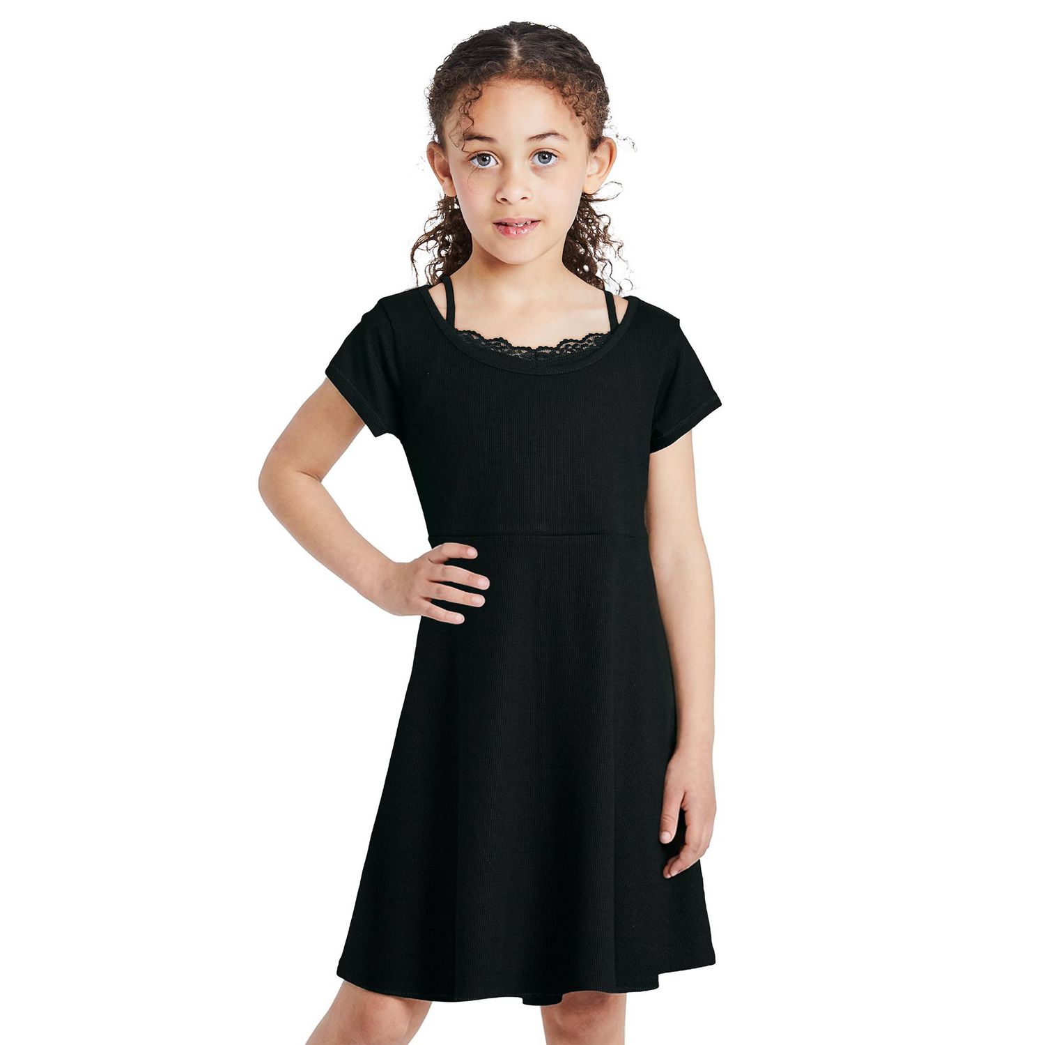 Robe trompe-l'œil George pour filles
