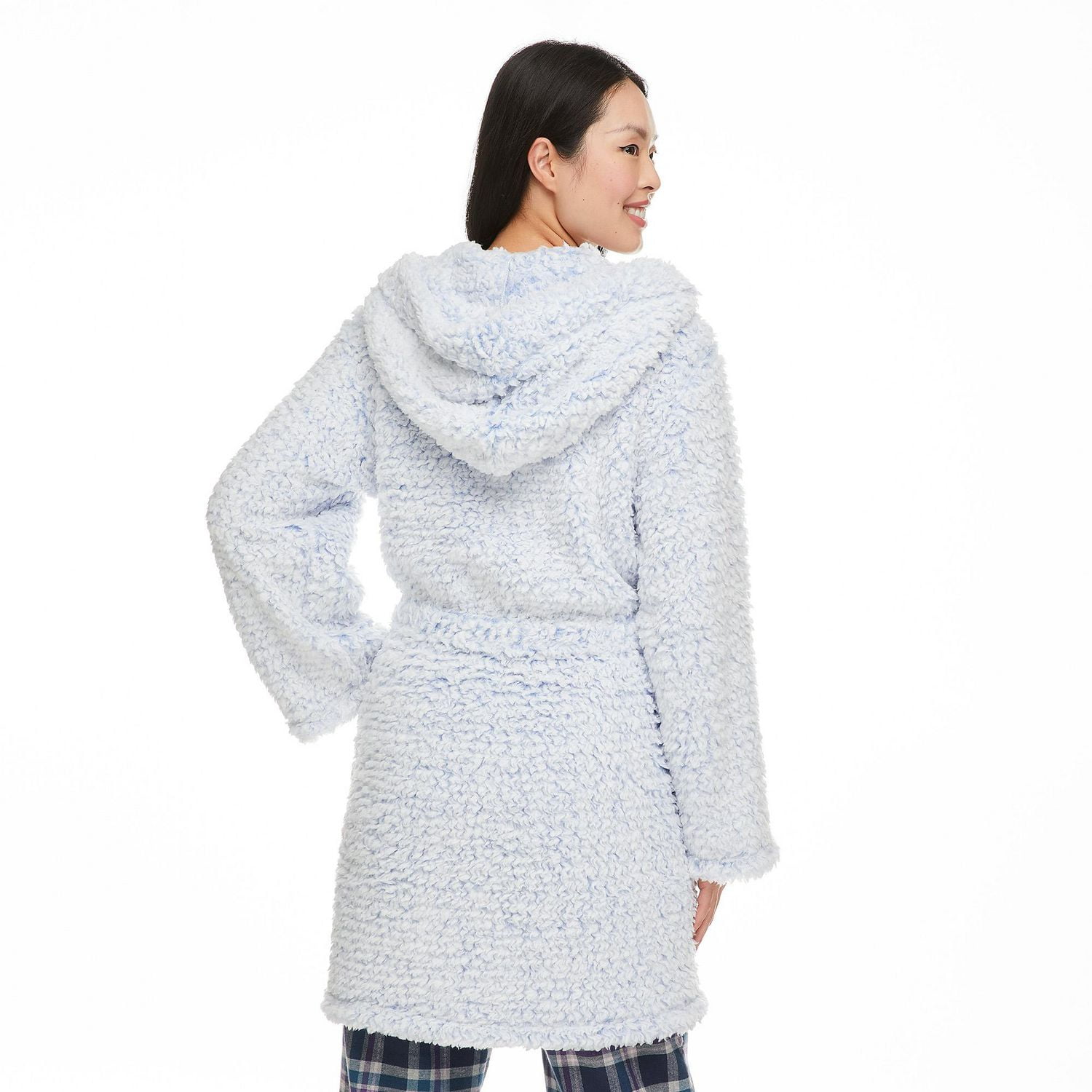 Robe de chambre en sherpa George pour femmes Walmart