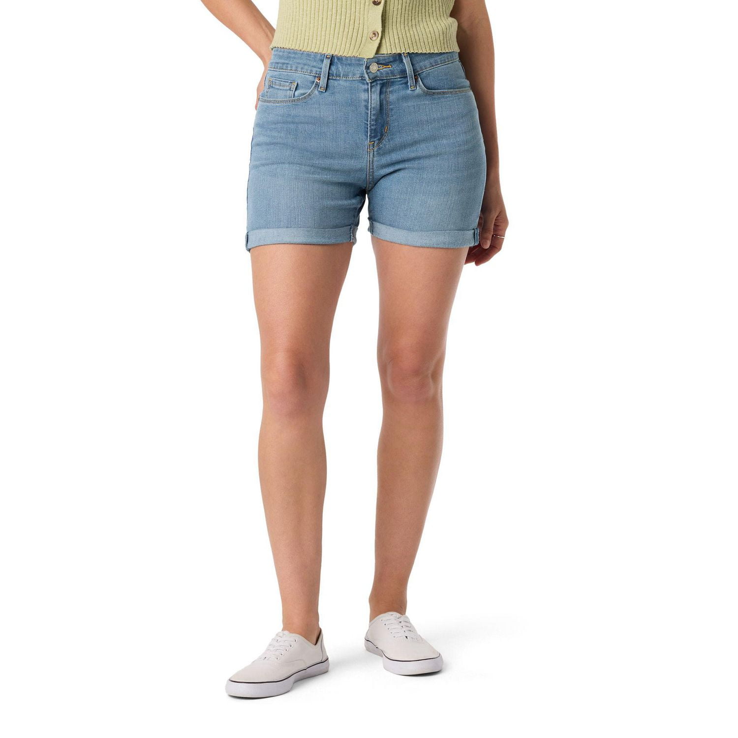 Levi Strauss Signature™ Women's Mid Rise 5" Shorts