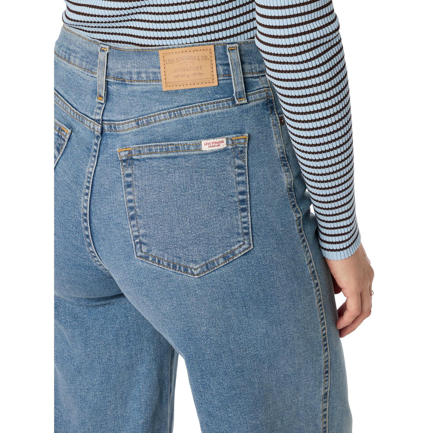 Jean jambe large abrégé ancien pour femme Levi Strauss SignatureMC