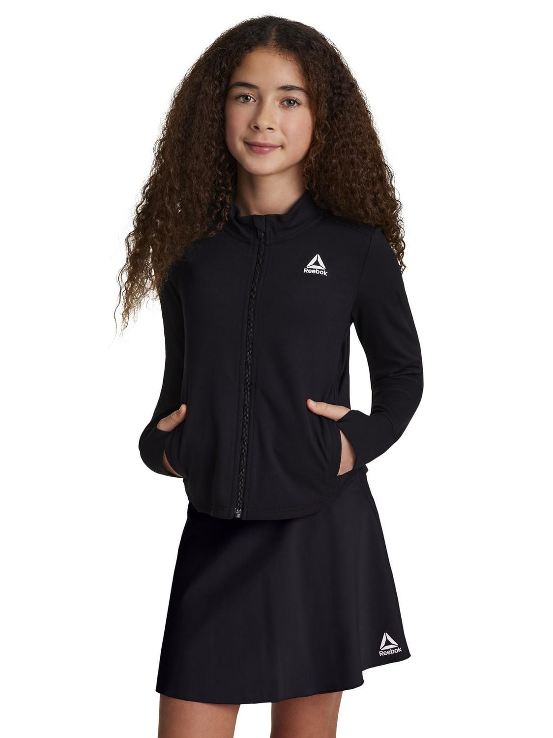 Reebok Girls’ Courtside Full Zip Jacket