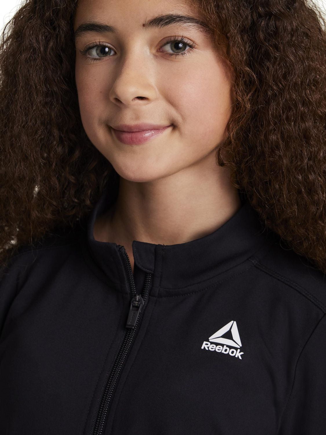 Reebok Girls’ Courtside Full Zip Jacket