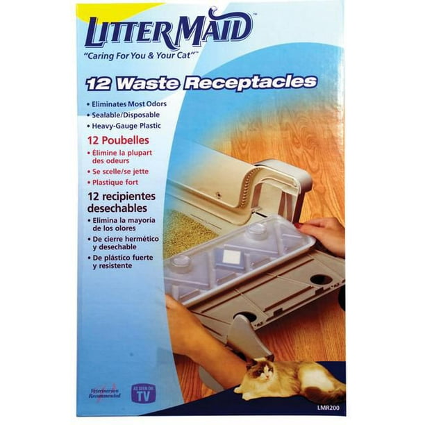 Réceptacles de déchets de LitterMaid (Pack de 12)