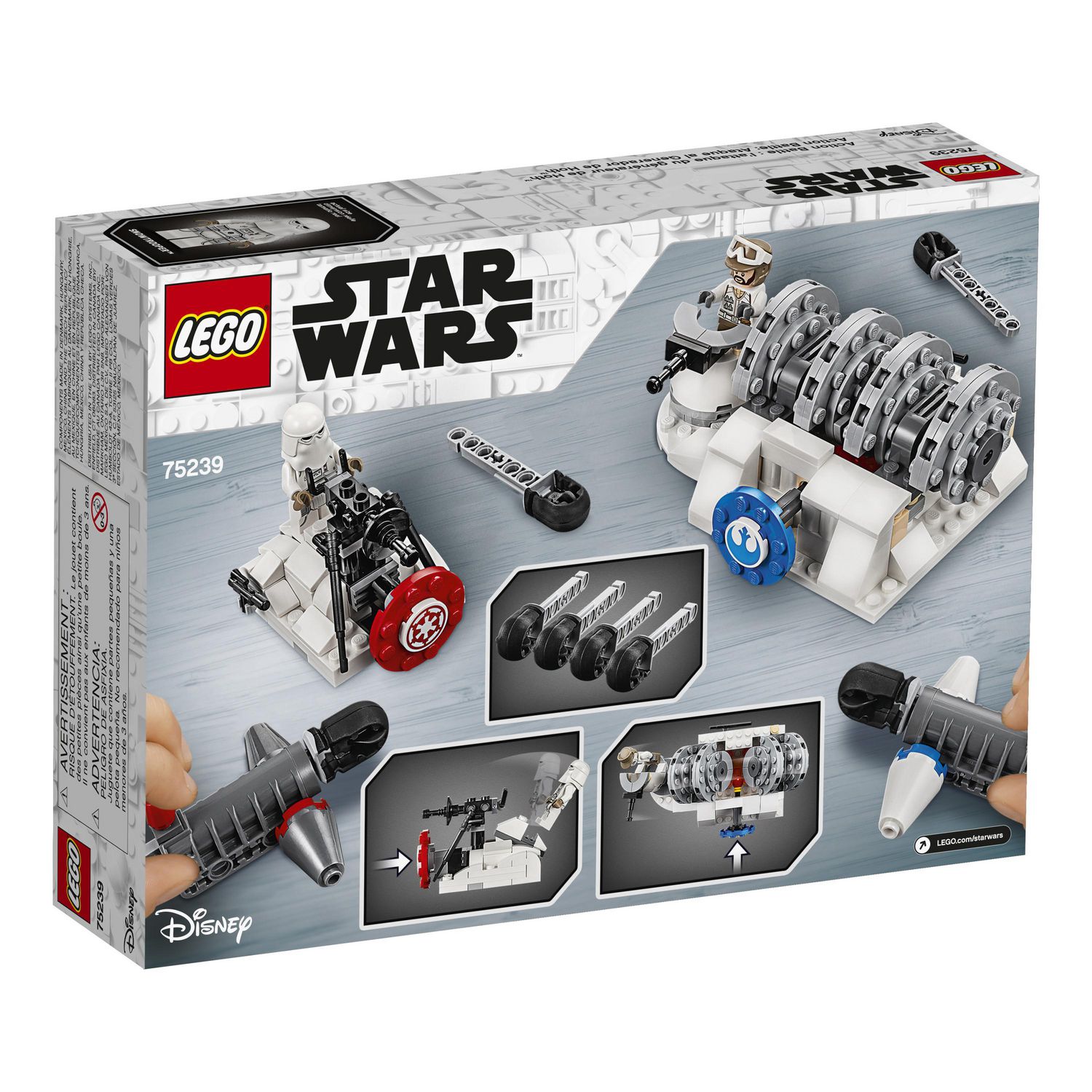 battle of hoth lego set