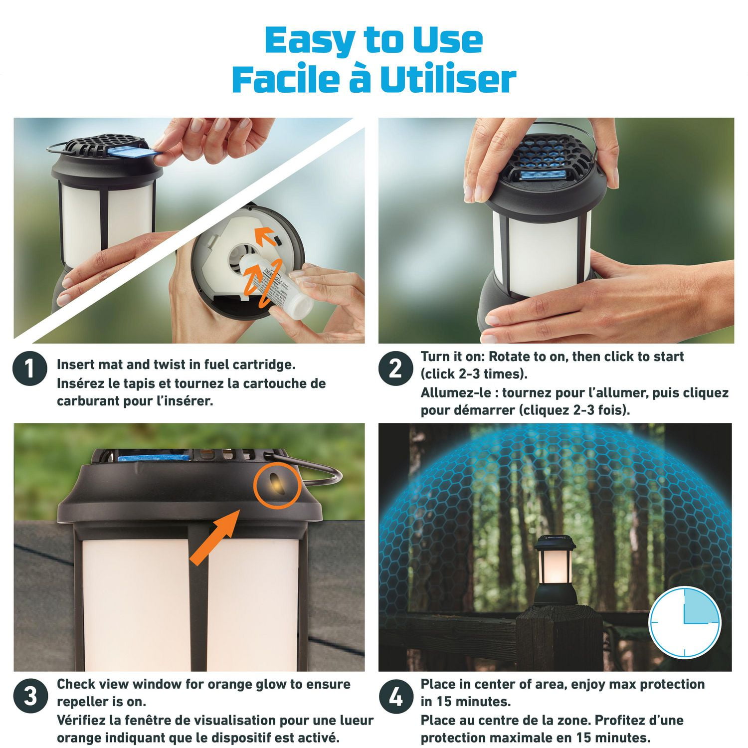 Mosquito repellent deals lantern