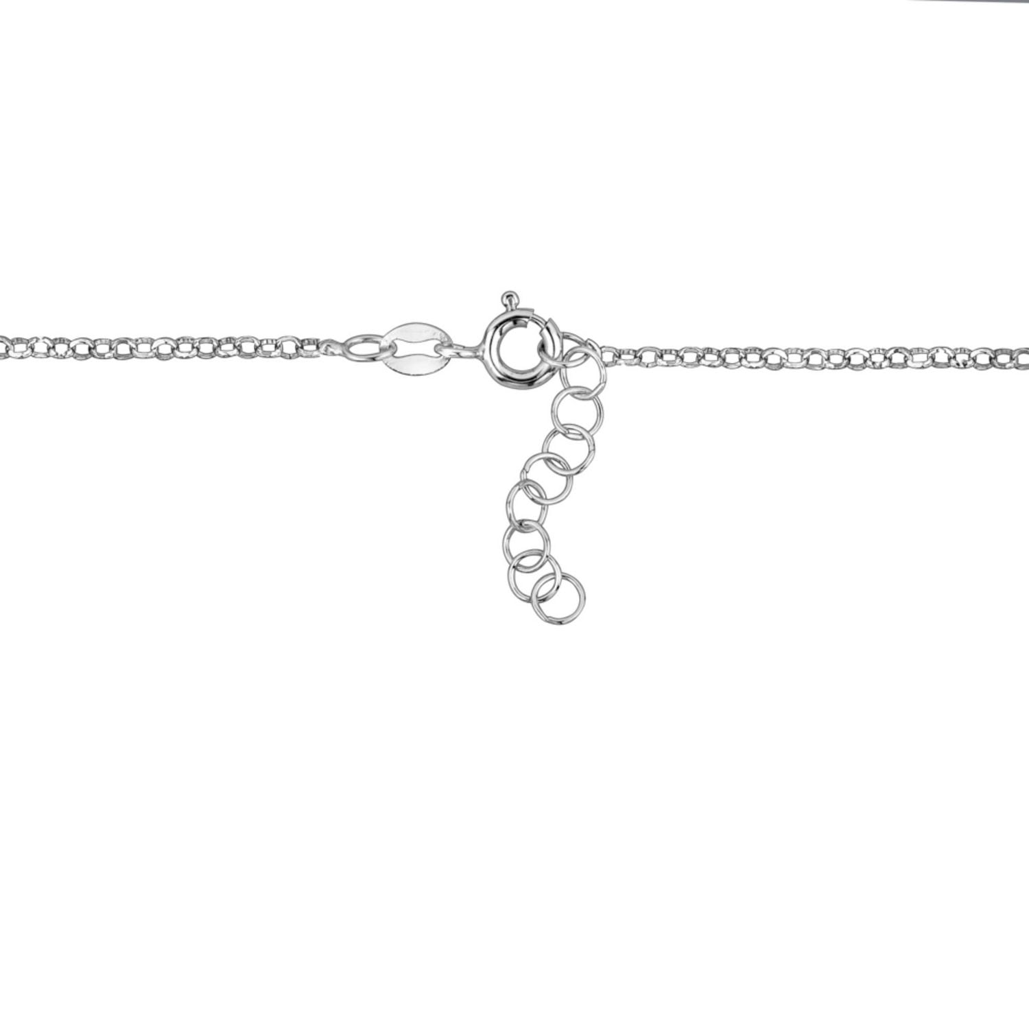 Unicornj Sterling Silver Ballet Dancer Pendant Necklace for Girls on Cable Chain 16"