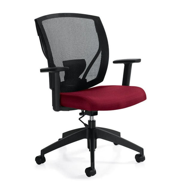 Fauteuil fonctionnel Ibex d'Offices To Go - rouge
