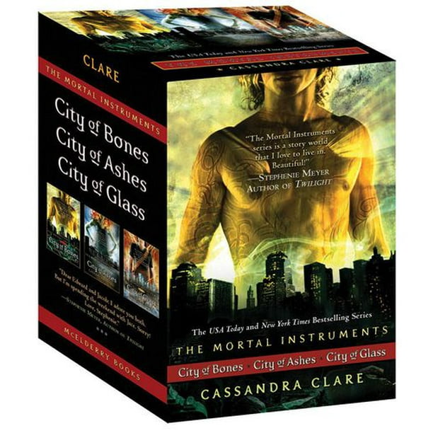 The Mortal Instruments City of Bones; City of Ashes; City of Glass
