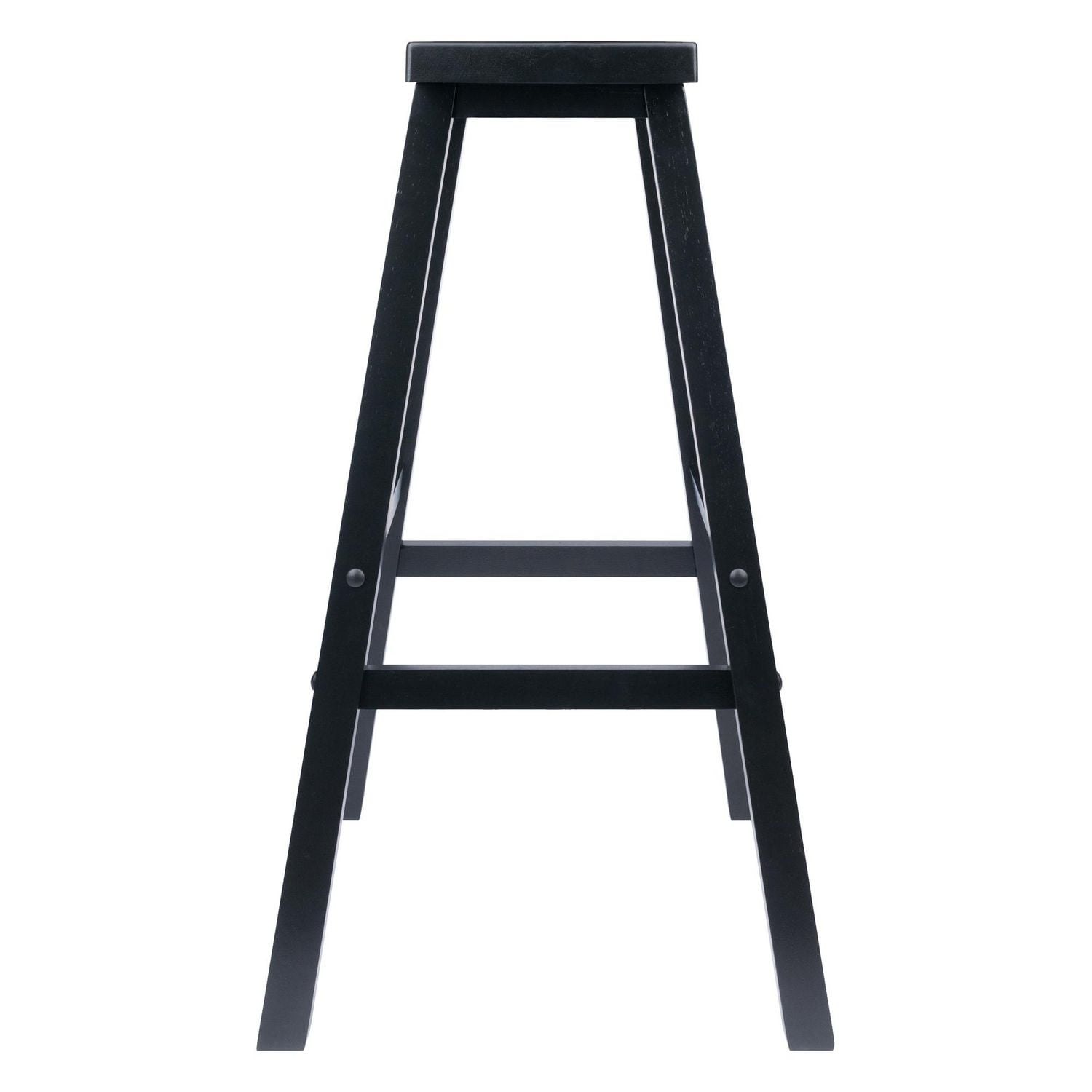 Black discount sitting stool