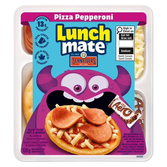 Trousse-repas pizza au pepperoni Lunchmate 120 g