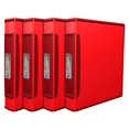 thumbnail image 1 of Storex Duragrip Binder Hard Cover/ 2"-Inch/ Red (4 units/pack), 1 of 3