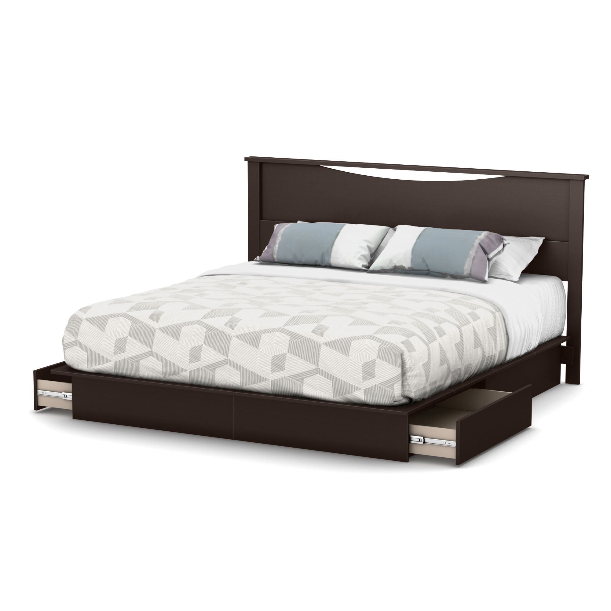 King Platform Bed 78 With Drawers, King Bed Frame With Storage Canada