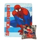 Jete en molleton et coussin decoratif de Marvel Spiderman – image 1 sur 1