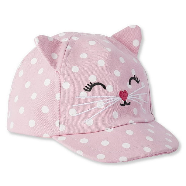 George Baby Girls' Polka Dot Kitty Hat - Walmart.ca