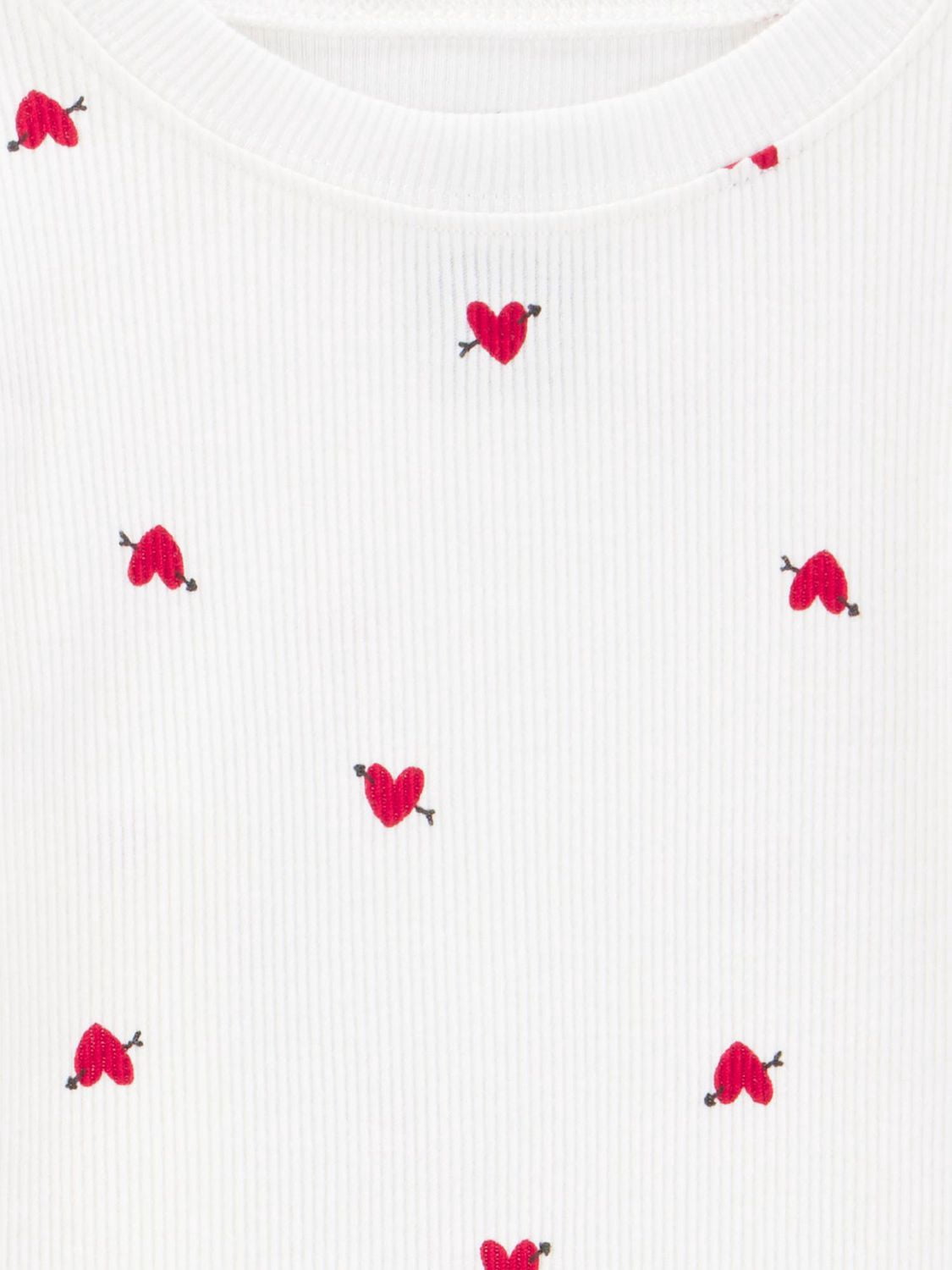 Carter's Child of Mine TG 2-Piece Pajama Set - White Mini Hearts