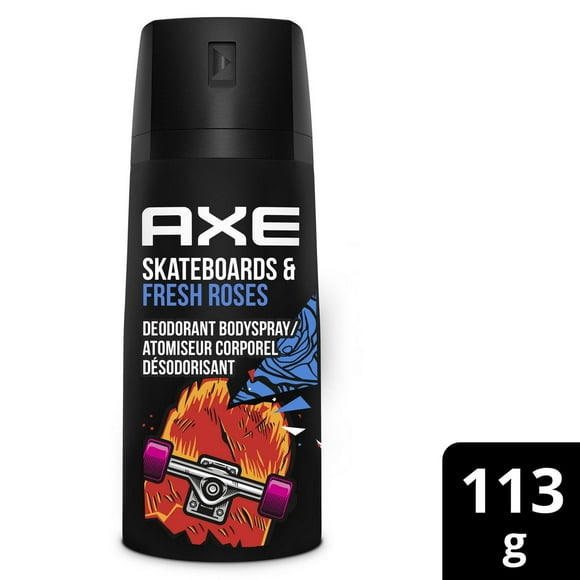 AXE Skateboards and Fresh Roses Deodorant Body Spray