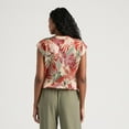 thumbnail image 3 of Mexx Women’s Printed Lurex Cargo Top with Elastic Waist, 3 of 5