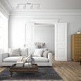 thumbnail image 3 of Sansa 4-Light Track Lighting, Chrome, Frosted Glass Shade, 3 of 7