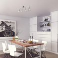 thumbnail image 4 of Sansa 4-Light Track Lighting, Chrome, Frosted Glass Shade, 4 of 7