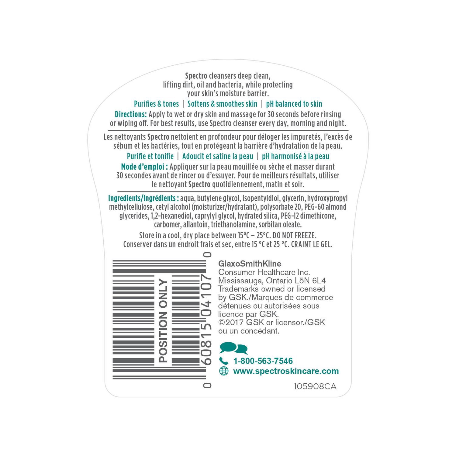 spectro dry skin cleanser