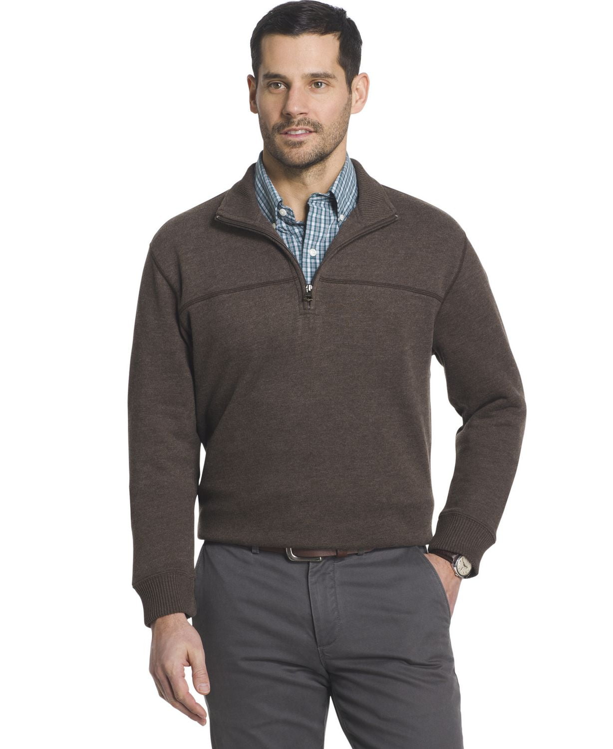 Haut en molleton Arrow pour hommes à fermeture éclair 1/4