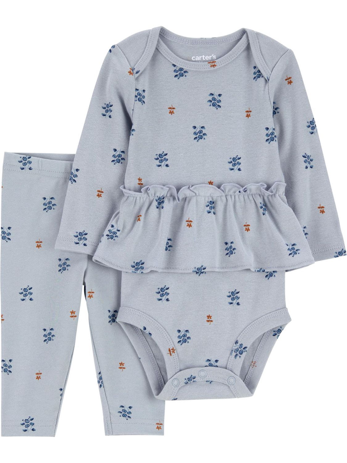 Carter's Child of Mine IG BSPS-Long Sleeve Floral