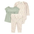 thumbnail image 1 of Carter's Child of Mine IG 3pc Set-Ditsy Floral, 1 of 4
