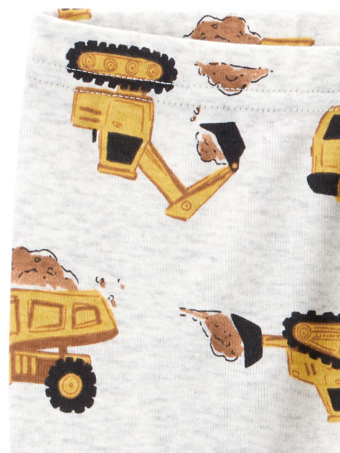 Carter's Child of Mine TB 2-Piece Pajama Set - Grey Construction