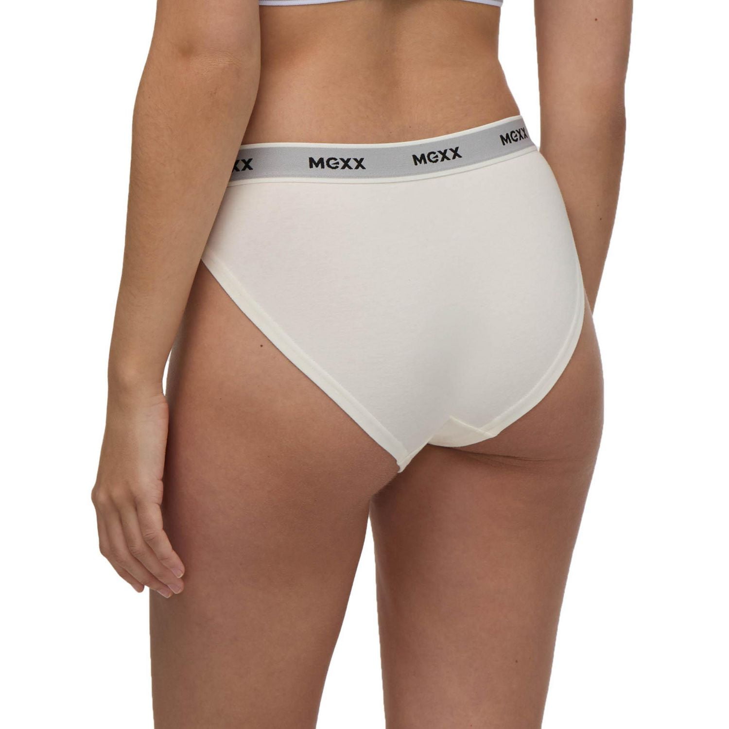 Paquet de 3 culottes bikini avec bande élastiques à motif Mexx pour femmes XS-XL