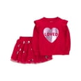 thumbnail image 1 of Carter's Child of Mine Fil Ensemble jupe - Cœurs rouges, 1 of 4