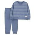 thumbnail image 1 of Carter's Child of Mine TB Pant Set - Blue Stripe, 1 of 3