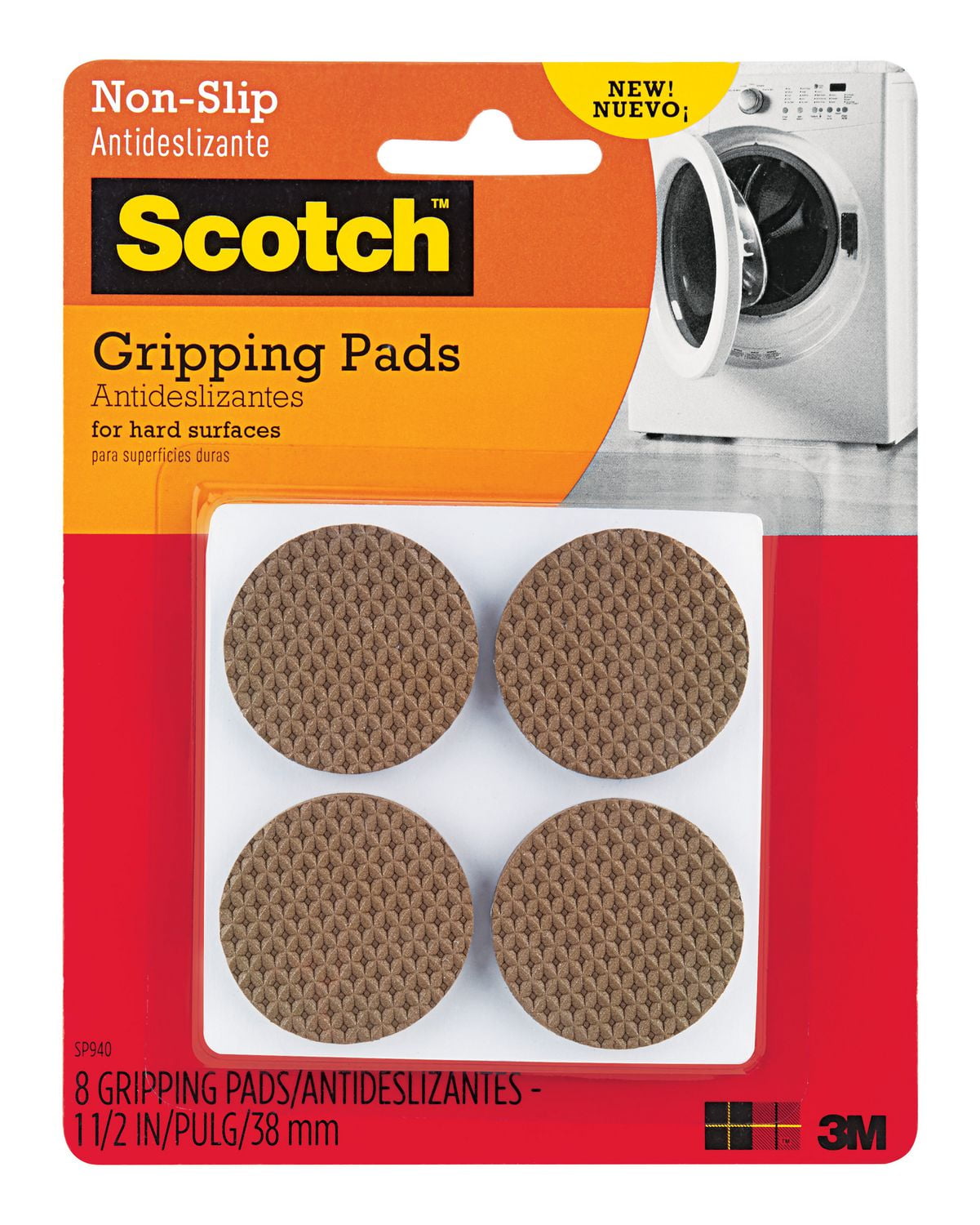 Scotch® Gripping Pads, SP940NA, Brown Walmart Canada
