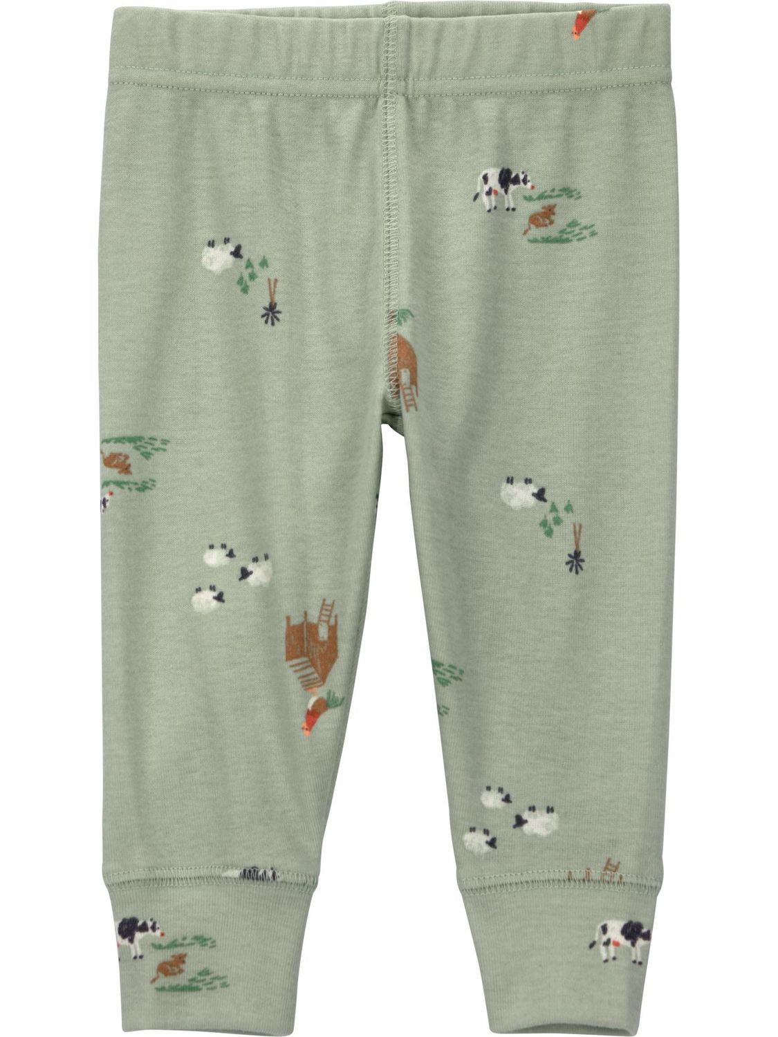 Carter's Child of Mine IB Pant Set - Green Farm