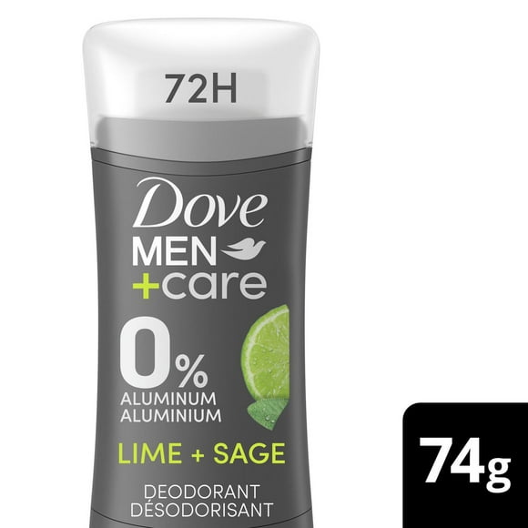 Dove Men+Care  Lime + Sage Deodorant Stick, 74 g