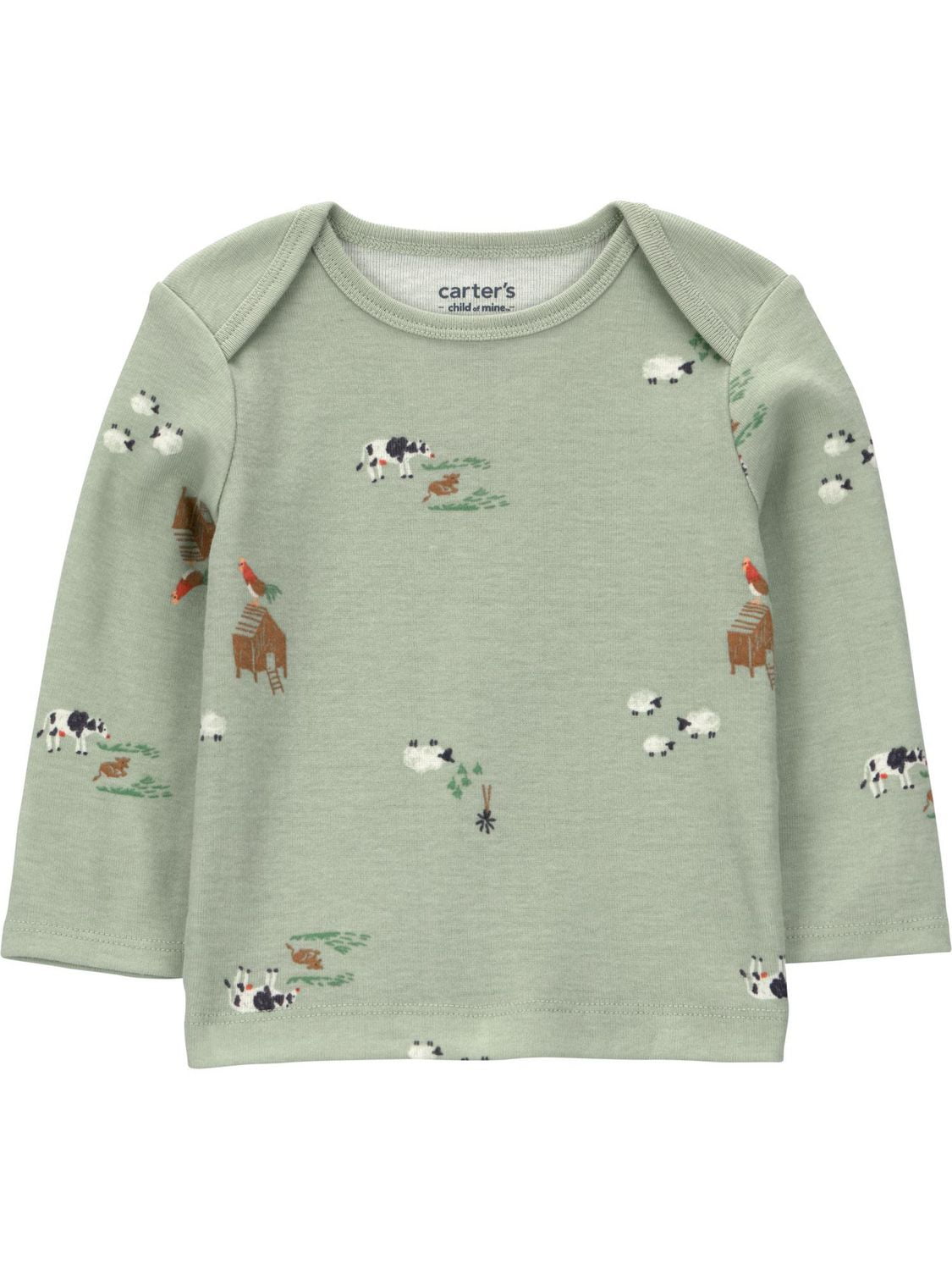 Carter's Child of Mine IB Pant Set - Green Farm