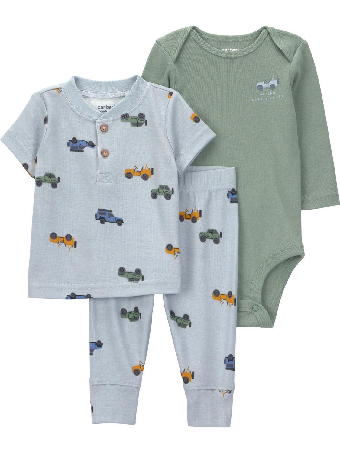 Carter's Child of Mine Gar Ensemble pantalon - Voitures bleues