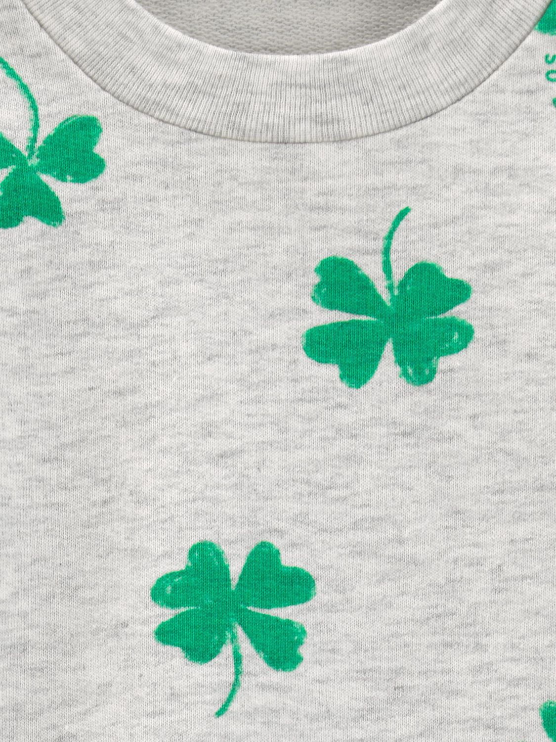 Carter's Child of Mine IB Pant Set - Green Four Leaf Clover