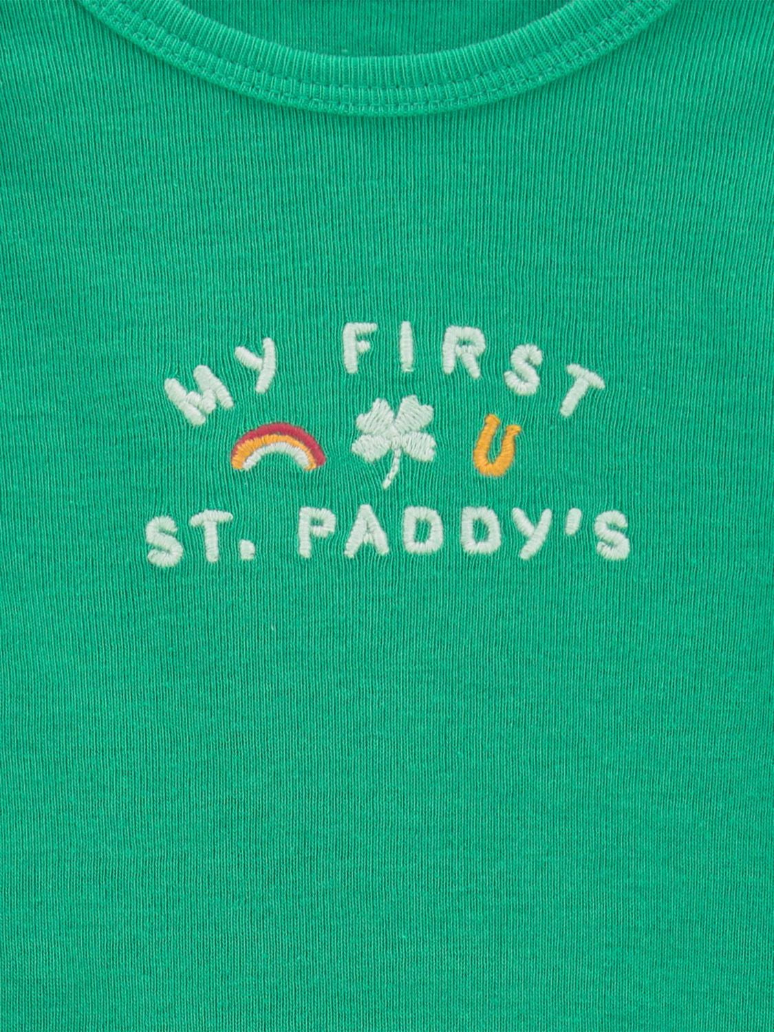 Carter's Child of Mine IB Pant Set - Green St Pattys Day