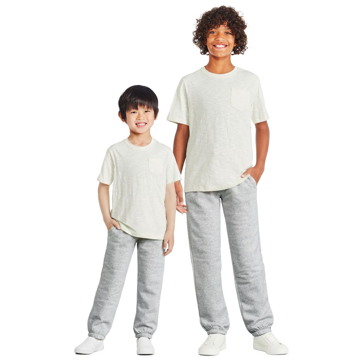Lot de 2 t-shirts à pochette George pour garçons