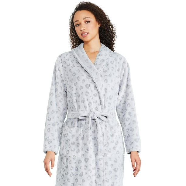 Women Cute Bath Robes with Rabbit Ear Hood After Shower Heavy Fuzzy Robes  Female Bathrobe Loungewear Christmas Gifts at  Women's Clothing store