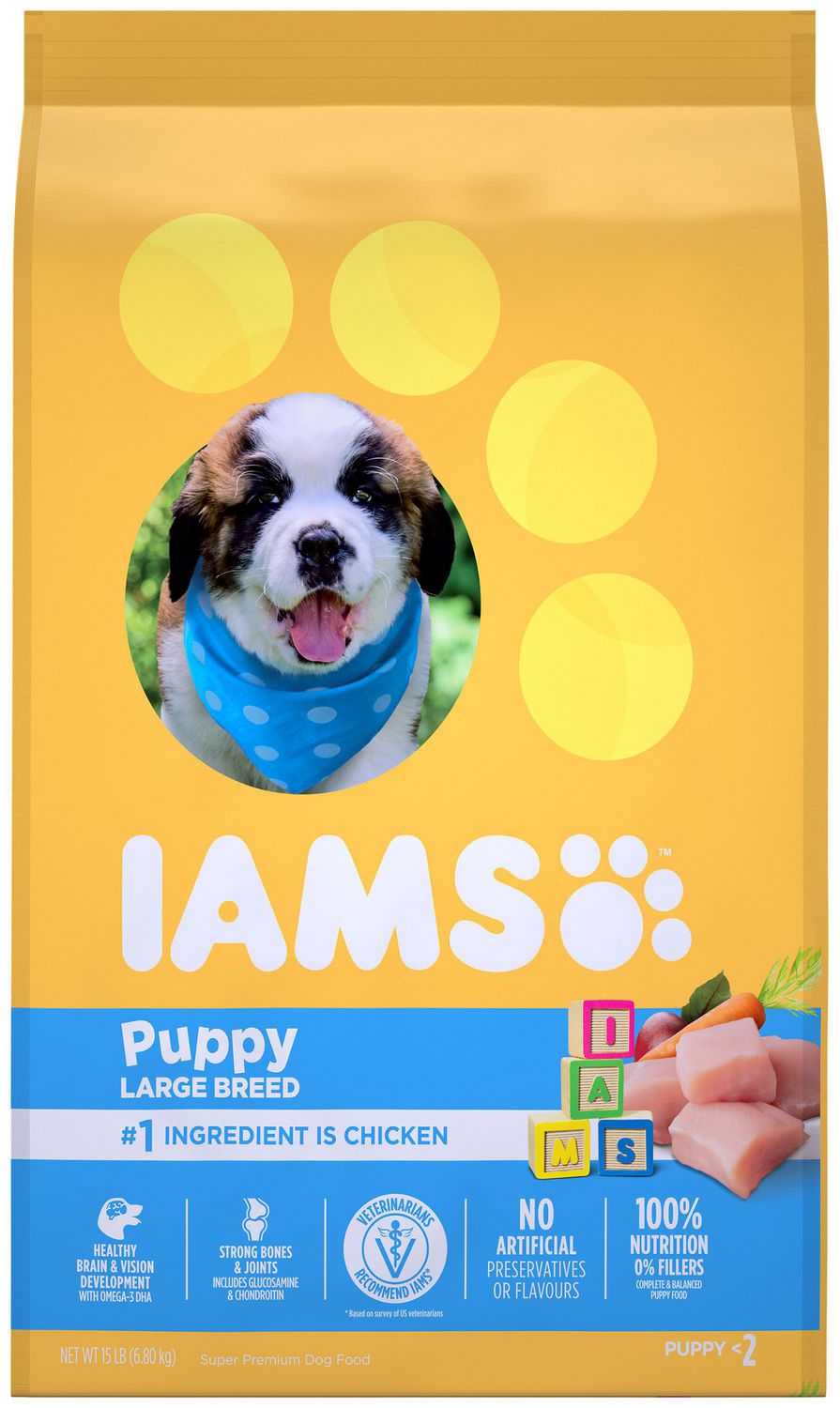 Iams Proactive Health Smart Puppy 1 24 Months Large Breed Walmart Canada