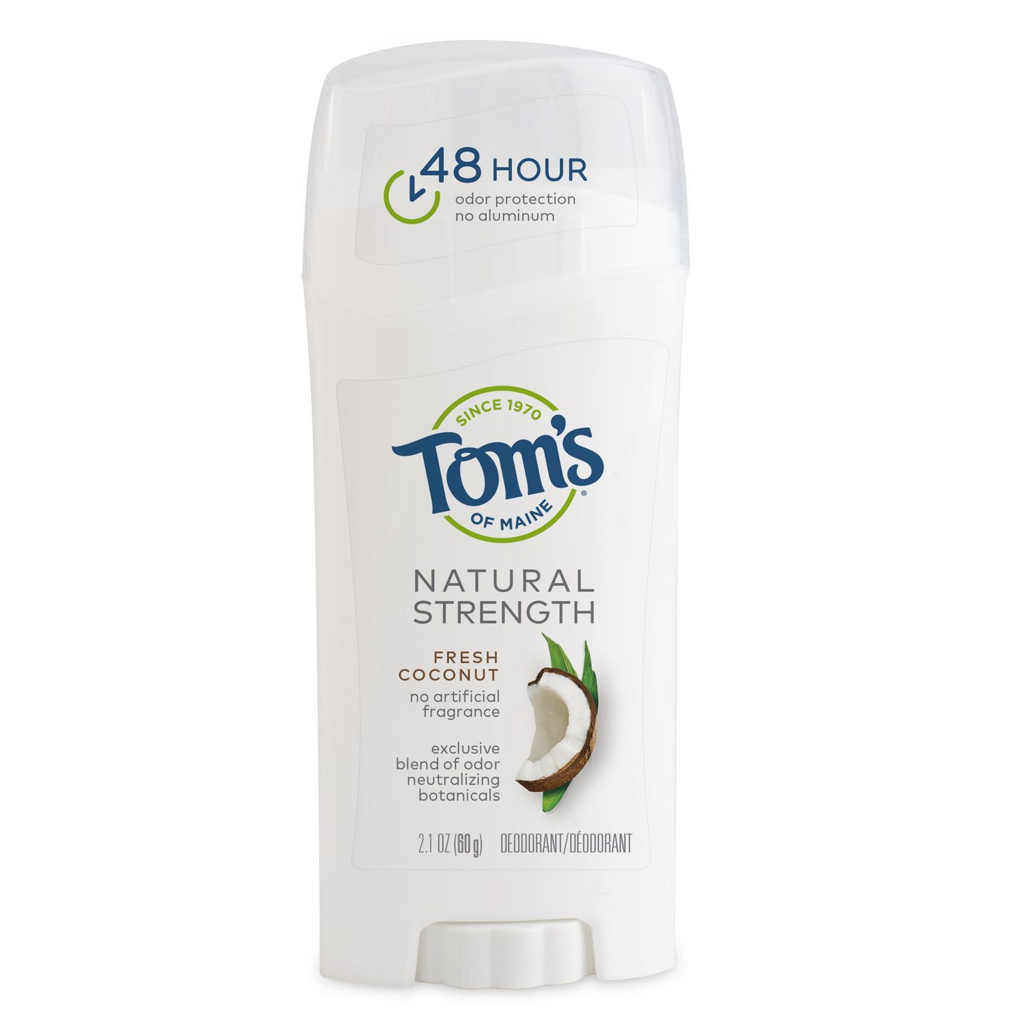 Tom's of Maine Natural Strength Fresh Coconut Deodorant Walmart Canada