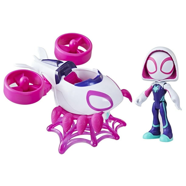 Marvel Spidey and His Amazing Friends Ghost Spider Copter Set - Walmart.ca