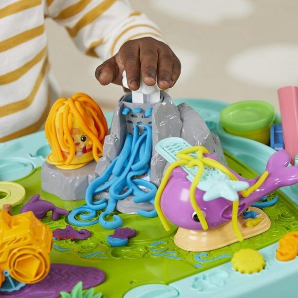 Pâte à modeler Play-doh Pâte à modeler Play-Doh Ma 1re table de création  reverso