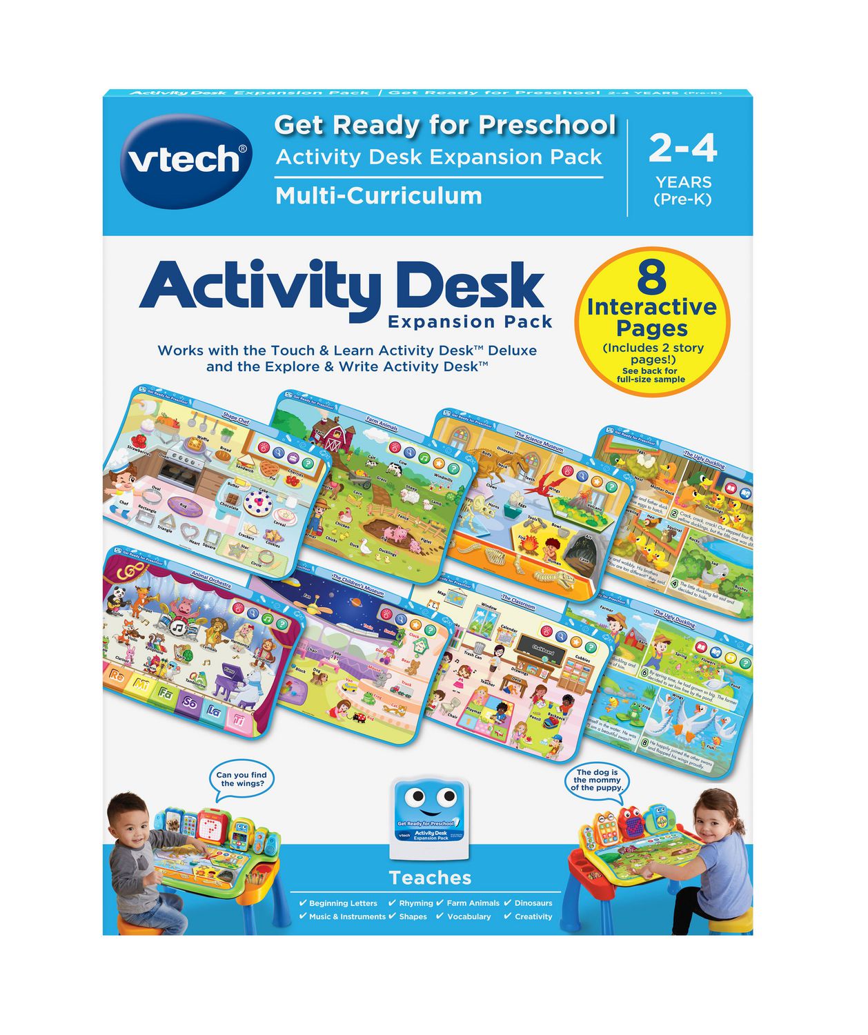 vtech activity desk french expansion pack