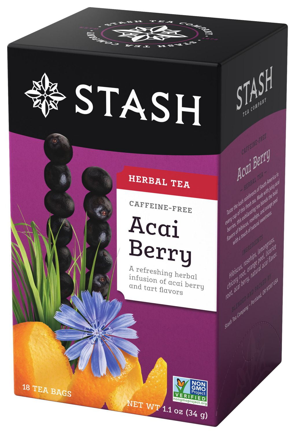 Stash Acai Berry Herbal Tea Walmart Canada
